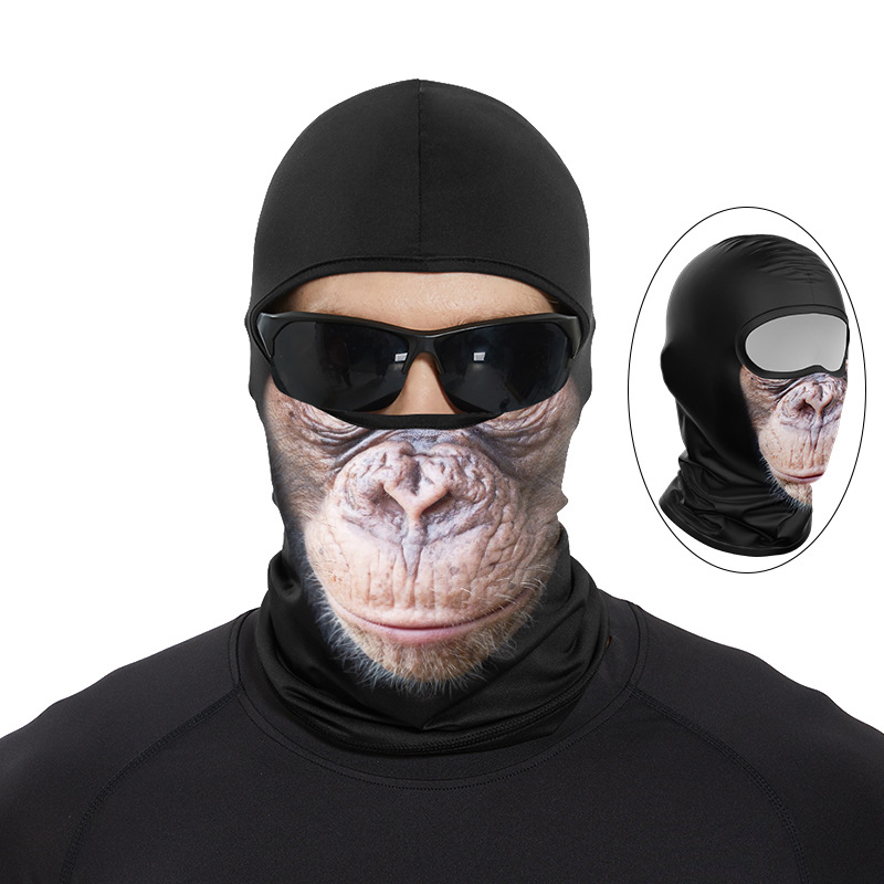 Funny Ape Mouth Skull Balaclav - Motorcycle Gear For Woman avaliação e preço